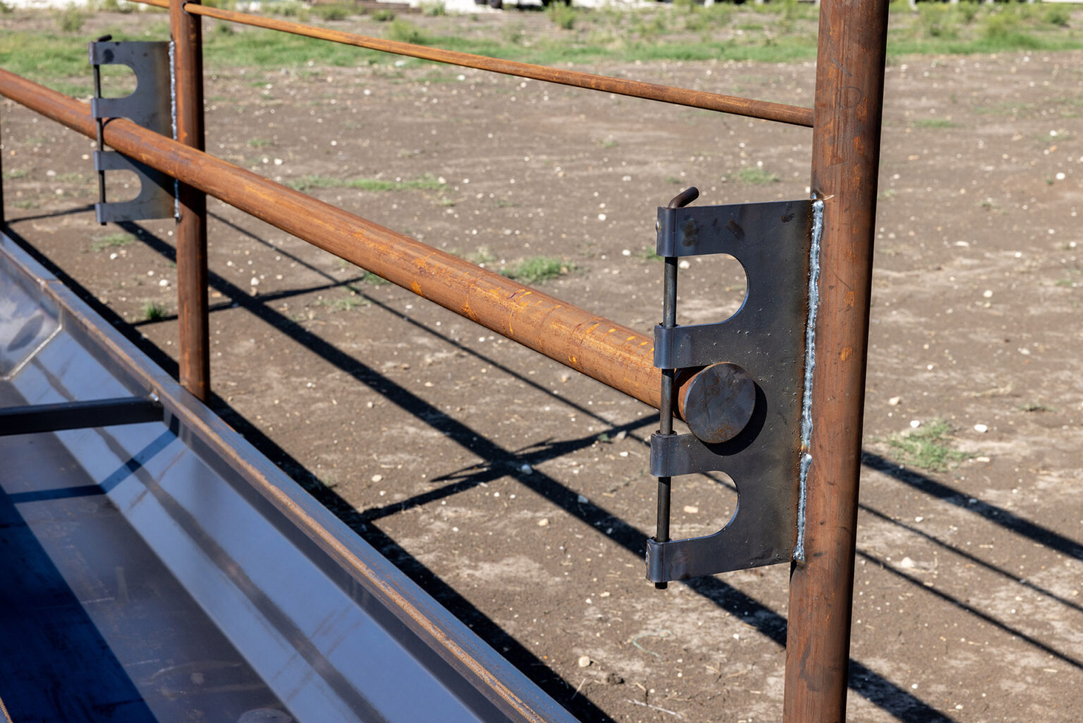 24' Freestanding Fence Line Feed Bunk - NT Farm & Ranch