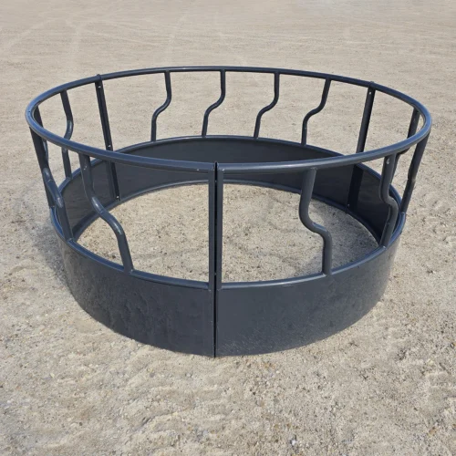 Hay Ring With Skirting (Charcoal)