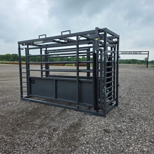 10' Adjustable Alleyway W/ 1 Slide Gate